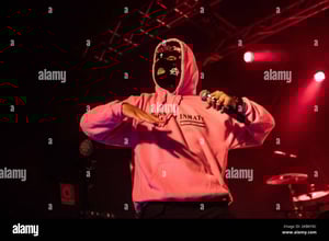This is the Avatar Image for the Mostro Italian Rapper AI Voice and Text to Speech Generator
